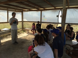 Our last presentation of the tour, highlighting that the dig, and the tour, used the history of Israel (both the people and the land) to make modern Israel come alive. Our Judaism...is now tangible. 